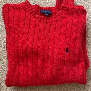 COPY - Red Ralph Lauren Cable Knit